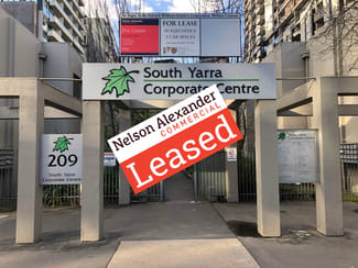 Offices commercial property leased at Suite 9/209 Toorak Road South Yarra VIC 3141