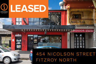 Shop & Retail commercial property leased at 454 Nicholson Street Fitzroy North VIC 3068 Shop & Retail commercial property leased at 454 Nicholson Street Fitzroy North VIC 3068