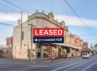 Shop & Retail commercial property leased at Whole Building/313 Lygon Street Brunswick East VIC 3057