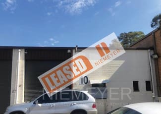 Factory, Warehouse & Industrial commercial property leased at Unit 10/54-56 Harley Crescent Condell Park NSW 2200