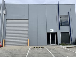 Factory, Warehouse & Industrial commercial property leased at Unit 6/13 Lydia Ct Epping VIC 3076