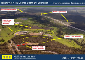 Factory, Warehouse & Industrial commercial property for lease at Tenancy 3/1416 George Booth Drive Buchanan NSW 2323