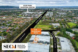 Factory, Warehouse & Industrial commercial property leased at 4/8 Enterprise Drive Rowville VIC 3178