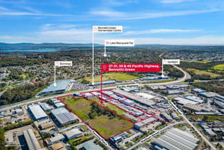 Development / Land commercial property sold at 27-31, 35 & 45 Pacific Highway Bennetts Green NSW 2290