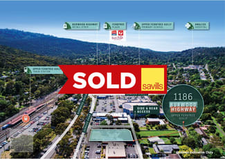 Development / Land commercial property sold at 1186 Burwood Highway Upper Ferntree Gully VIC 3156