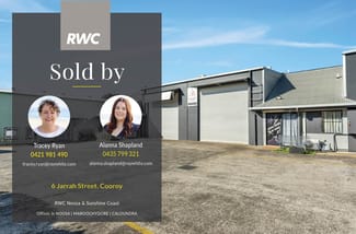Factory, Warehouse & Industrial commercial property sold at 6 Jarrah Street Cooroy QLD 4563