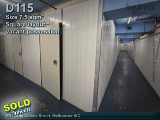 Other commercial property sold at D115/601 Little Collins Street Melbourne VIC 3000