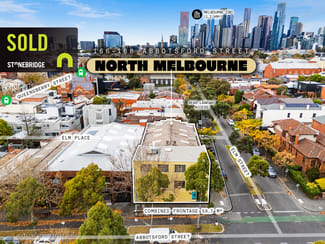 Showrooms / Bulky Goods commercial property sold at 166 Abbotsford Street (Crn Elm Street) North Melbourne VIC 3051