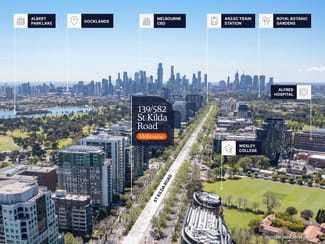 Shop & Retail commercial property for sale at 139/582 St Kilda Road Melbourne VIC 3004