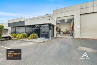 Factory, Warehouse & Industrial commercial property sold at 15/200 Canterbury Road Bayswater North VIC 3153 Factory, Warehouse & Industrial commercial property sold at 15/200 Canterbury Road Bayswater North VIC 3153