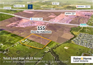 Rural / Farming commercial property for sale at 155 DORE ROAD Pakenham VIC 3810 Rural / Farming commercial property for sale at 155 DORE ROAD Pakenham VIC 3810