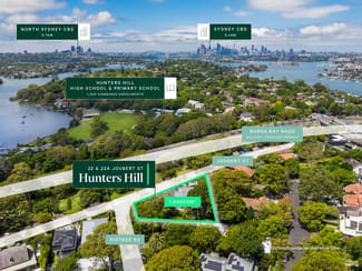 Medical / Consulting commercial property for sale at 22 & 22A Joubert Street Hunters Hill NSW 2110 Medical / Consulting commercial property for sale at 22 & 22A Joubert Street Hunters Hill NSW 2110