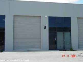 Factory, Warehouse & Industrial commercial property leased at 8/26-28 Christensen Street Cheltenham VIC 3192