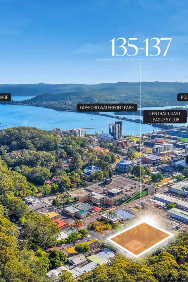 135-137 Erina Street East & 222 Albany Street North Gosford NSW 2250