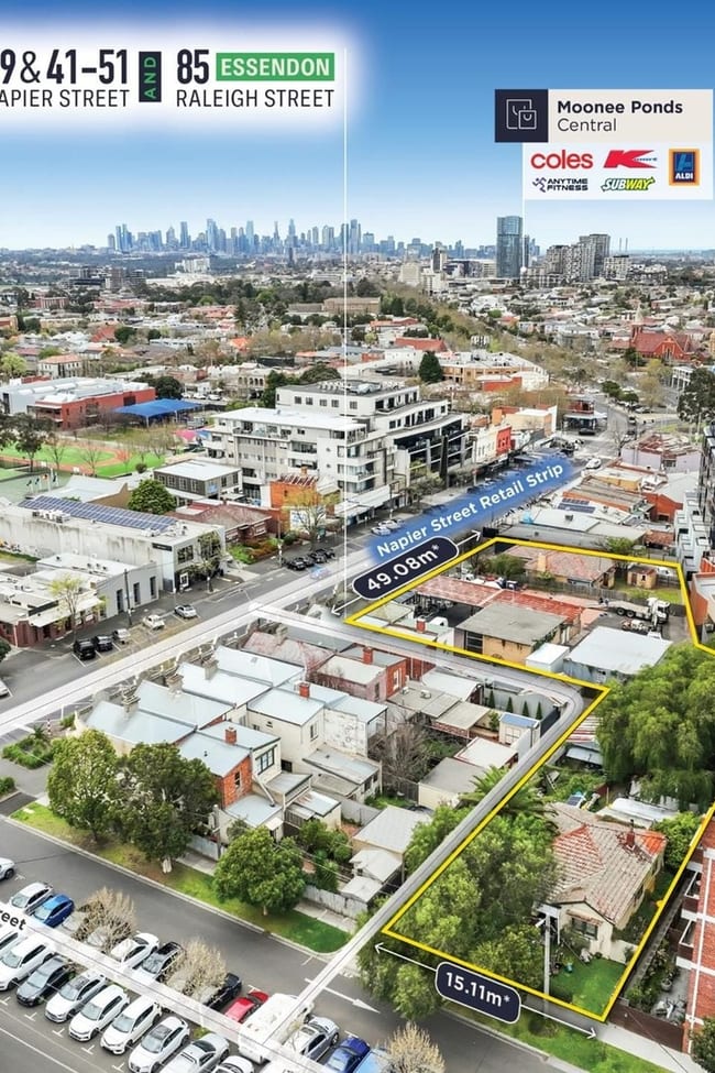 41-51 Napier Street & 85 Raleigh Street Essendon VIC 3040 41-51 Napier Street & 85 Raleigh Street Essendon VIC 3040