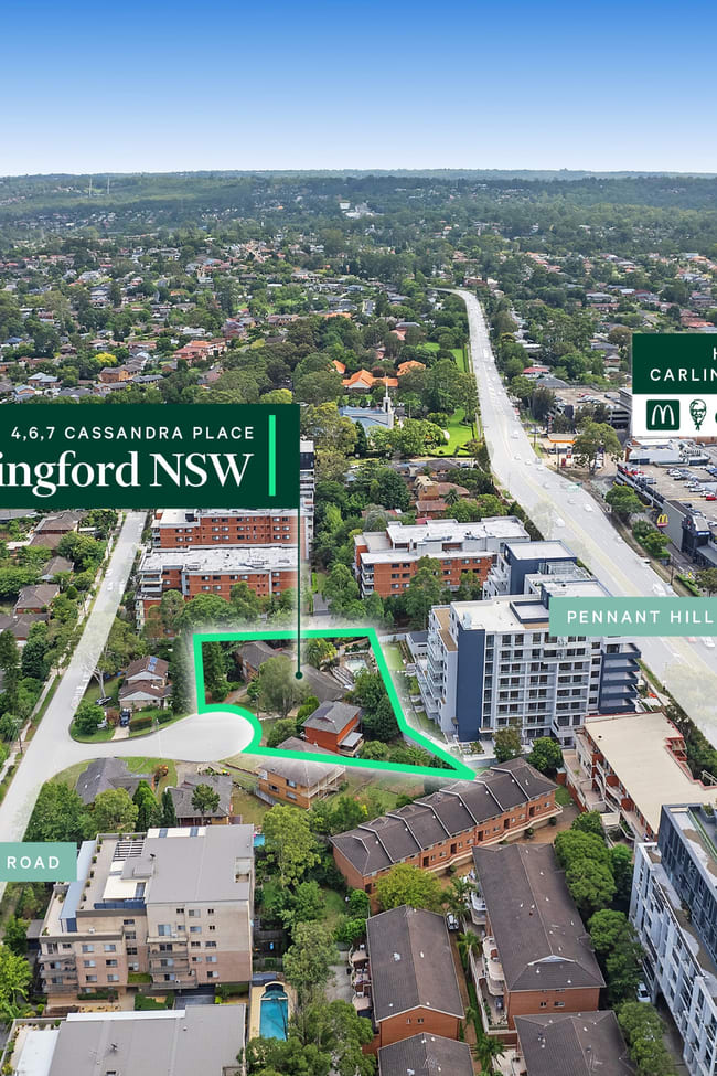 4,6 & 7 Cassandra Place Carlingford NSW 2118