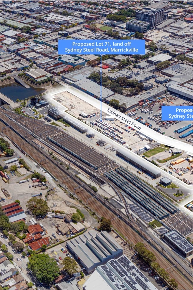 Proposed Lots 71 & 72, land off Sydney Steel Road Marrickville NSW 2204 Proposed Lots 71 & 72, land off Sydney Steel Road Marrickville NSW 2204