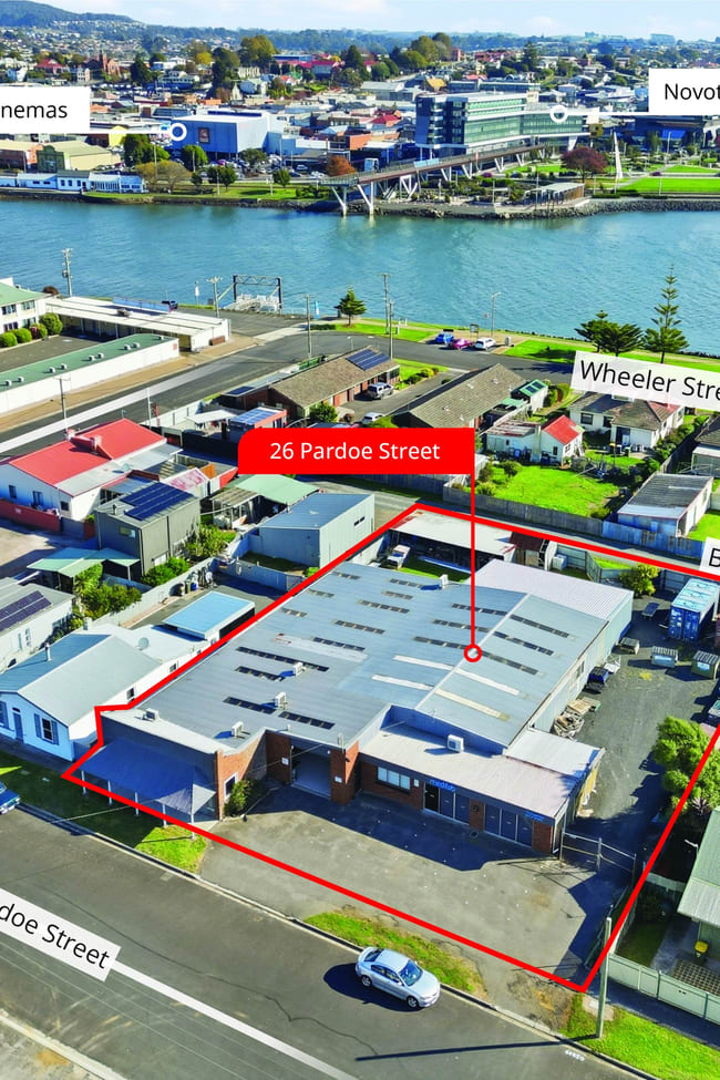 Office & Warehouse Facility/26 Pardoe Street East Devonport TAS 7310 Office & Warehouse Facility/26 Pardoe Street East Devonport TAS 7310