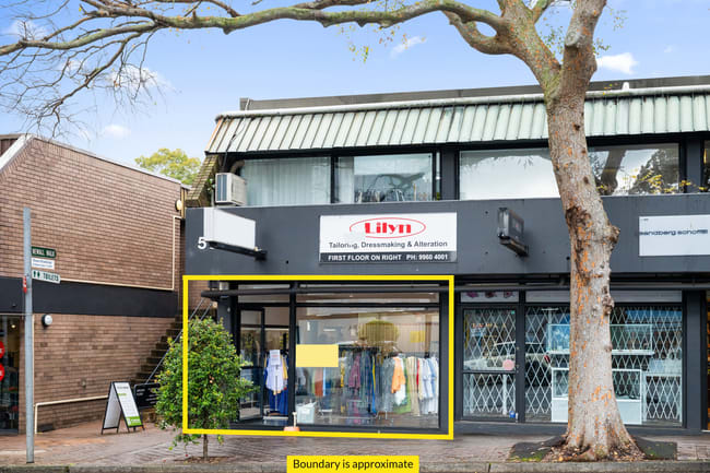 Shop 1/599 Military Road Mosman NSW 2088 Shop 1/599 Military Road Mosman NSW 2088