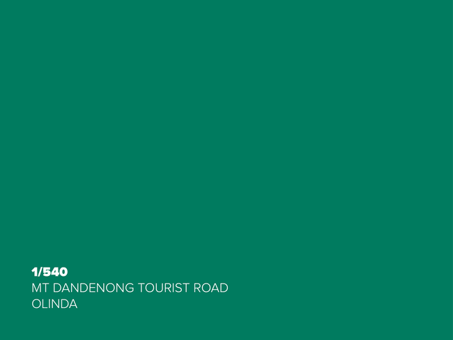 1 & 2/540 Mt Dandenong Tourist Road Olinda VIC 3788 1 & 2/540 Mt Dandenong Tourist Road Olinda VIC 3788