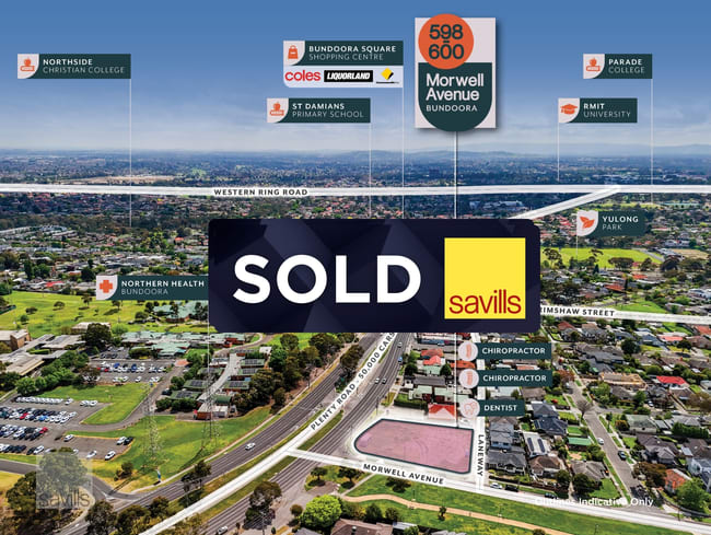 598-600 Morwell Avenue Bundoora VIC 3083 598-600 Morwell Avenue Bundoora VIC 3083