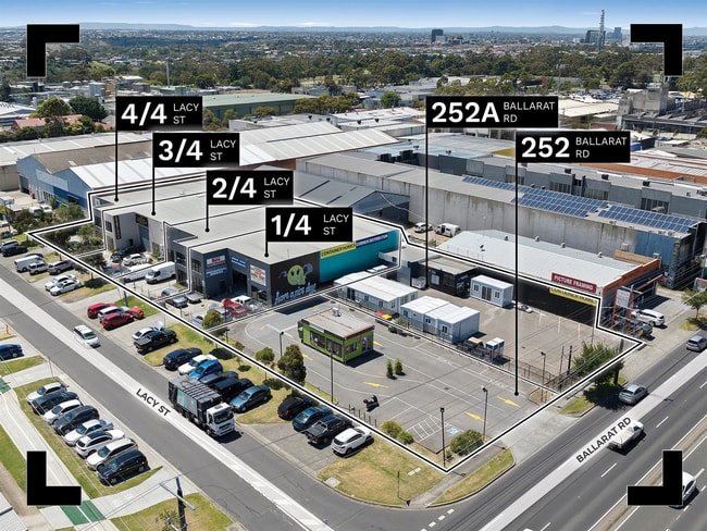252 and 252a Ballarat Road and Units 1-4/4 Lacy Street Braybrook VIC 3019 252 and 252a Ballarat Road and Units 1-4/4 Lacy Street Braybrook VIC 3019