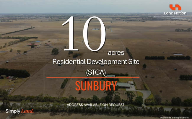 10 Acres Residential Development Site Sunbury VIC 3429 10 Acres Residential Development Site Sunbury VIC 3429