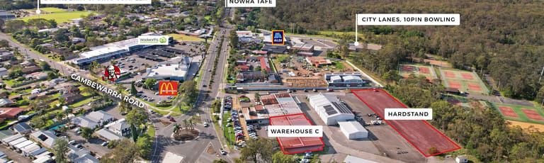 Development / Land commercial property for lease at 313 Princes Highway Bomaderry NSW 2541