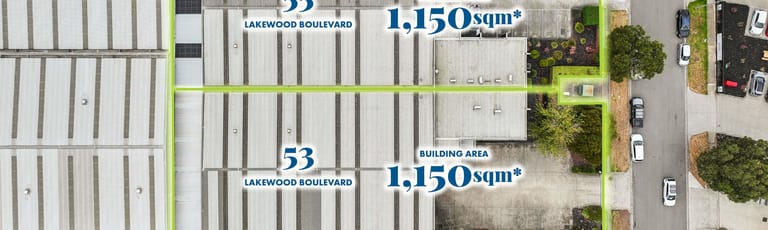 Factory, Warehouse & Industrial commercial property leased at 53 Lakewood Boulevard Carrum Downs VIC 3201