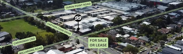 Factory, Warehouse & Industrial commercial property for lease at 80 Captain Cook Drive Caringbah NSW 2229