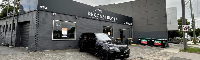 Factory, Warehouse & Industrial commercial property for lease at 93A Highbury Road Burwood VIC 3125