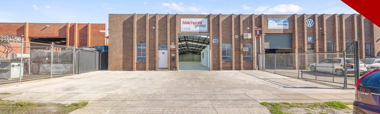 Factory, Warehouse & Industrial commercial property for lease at 16 Fury Court Clayton South VIC 3169
