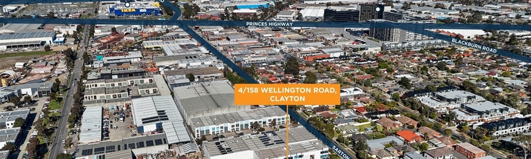 Showrooms / Bulky Goods commercial property for lease at 4/158 Wellington Road Clayton VIC 3168