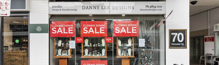 Shop & Retail commercial property for lease at 70 Doncaster Road Balwyn North VIC 3104