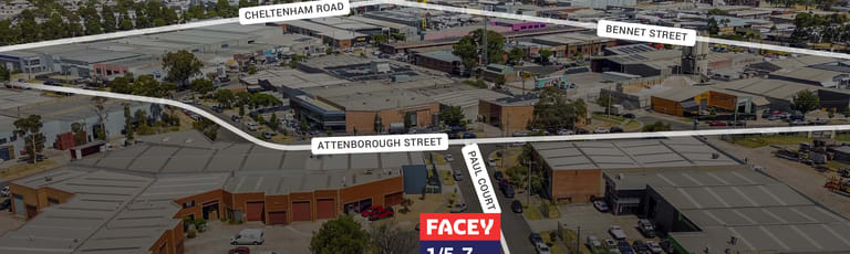 Factory, Warehouse & Industrial commercial property for lease at Unit 1/5-7 Paul Court Dandenong VIC 3175