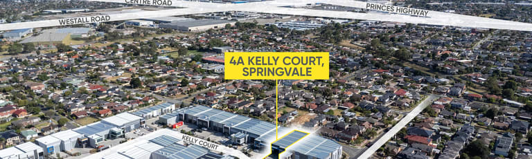 Factory, Warehouse & Industrial commercial property for lease at 4A Kelly Court Springvale VIC 3171