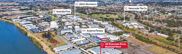 Factory, Warehouse & Industrial commercial property for sale at 48 Riverside Drive Mayfield West NSW 2304