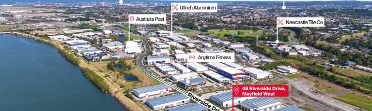 Factory, Warehouse & Industrial commercial property for sale at 48 Riverside Drive Mayfield West NSW 2304