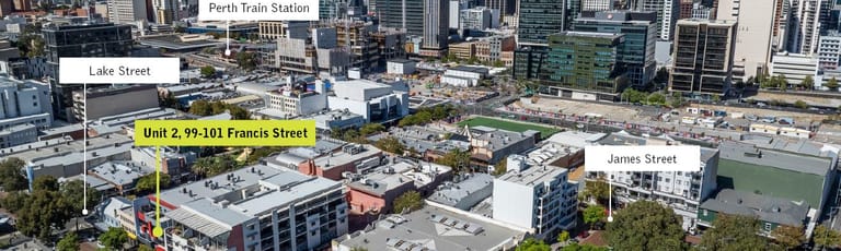 Offices commercial property for sale at L1, U2/99-101 Francis Street Northbridge WA 6003
