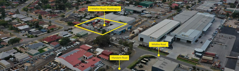 Factory, Warehouse & Industrial commercial property for sale at 2 Wildfire Road Maddington WA 6109