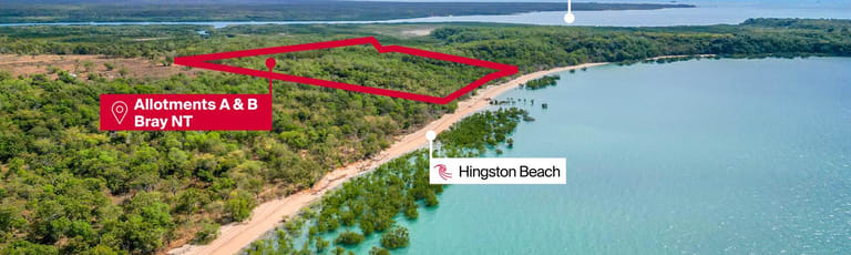 Development / Land commercial property for sale at Allotments A & B Hingston Beach Cox Peninsula NT 0822