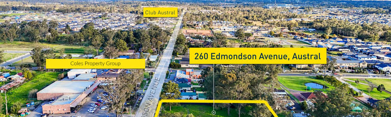 Development / Land commercial property for sale at 260 Edmondson Avenue Austral NSW 2179