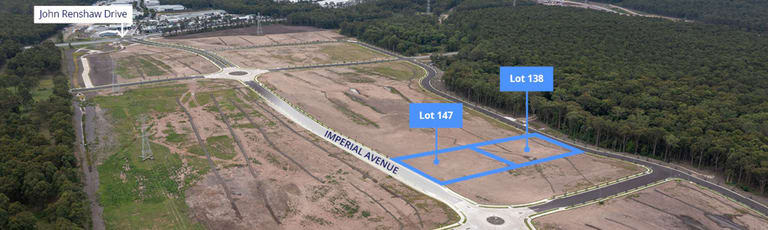 Factory, Warehouse & Industrial commercial property for sale at Lot 138 Viney Creek Drive & Lot 147 Imperial Avenue Black Hill NSW 2322