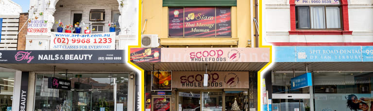 Shop & Retail commercial property for sale at 14 Spit Road Mosman NSW 2088