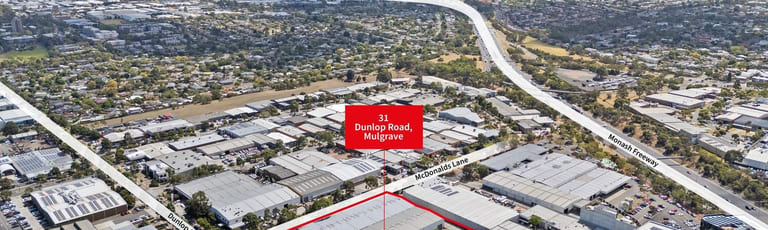 Factory, Warehouse & Industrial commercial property sold at 31 Dunlop Road Mulgrave VIC 3170