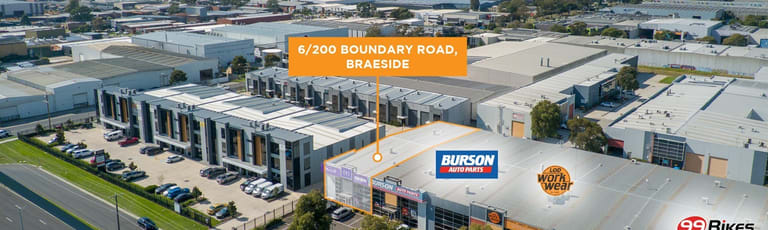 Factory, Warehouse & Industrial commercial property for sale at 6/200-208 Boundary Road Braeside VIC 3195