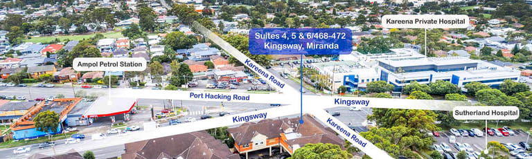 Offices commercial property for sale at Suites 4, 5 & 6/468-472 Kingsway Miranda NSW 2228