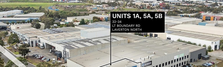 Shop & Retail commercial property for sale at 1A, 5A & 5B/32-34 Little Boundary Road Laverton North VIC 3026