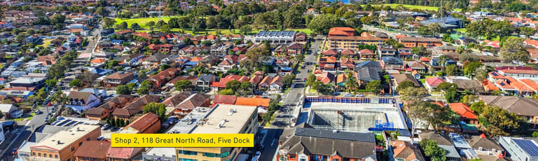 Shop & Retail commercial property for sale at Shop 2/118 Great North Road Five Dock NSW 2046