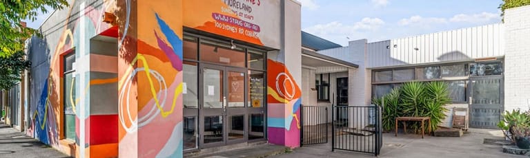 Medical / Consulting commercial property for sale at 100 Sydney Road Coburg VIC 3058